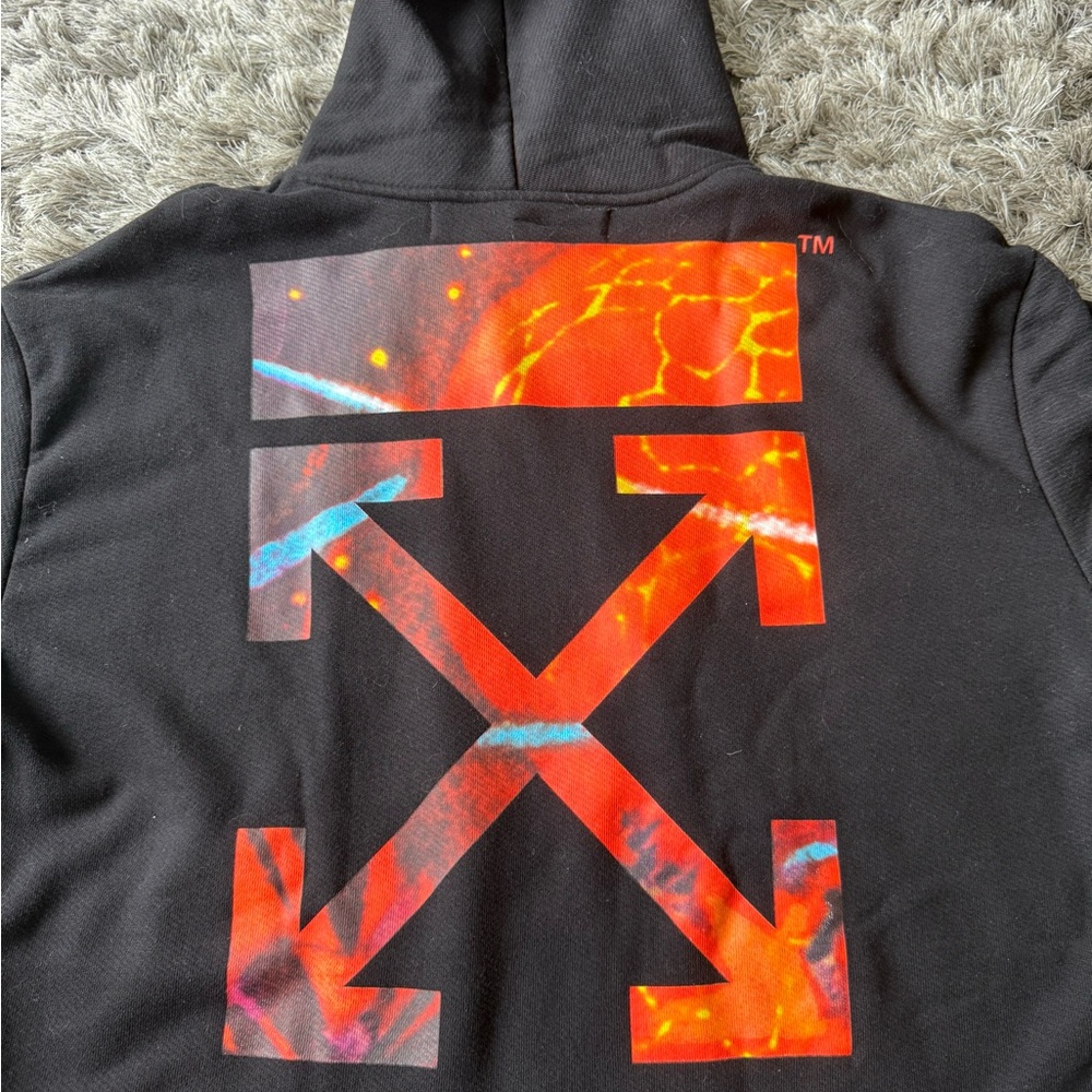 Off-White Black Garment with Mint Label